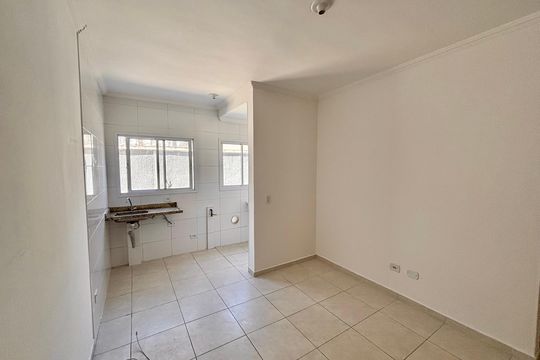 Sala de apartamento para alugar com 1 quarto, 31m² em Guilhermina Esperança, São Paulo