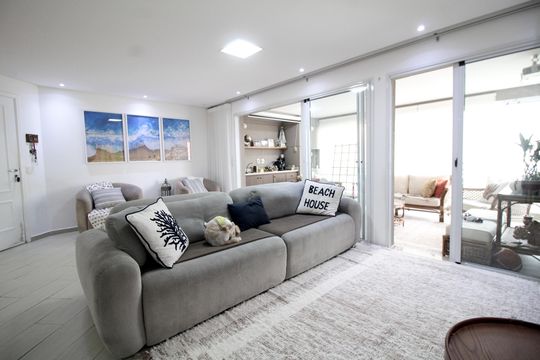 Sala de apartamento à venda com 3 quartos, 124m² em Mooca, São Paulo
