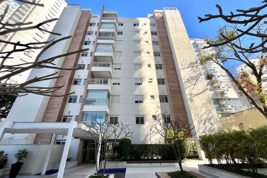 Fachada do bloco de apartamento à venda com 2 quartos, 116m² em Jardim Prudência, São Paulo