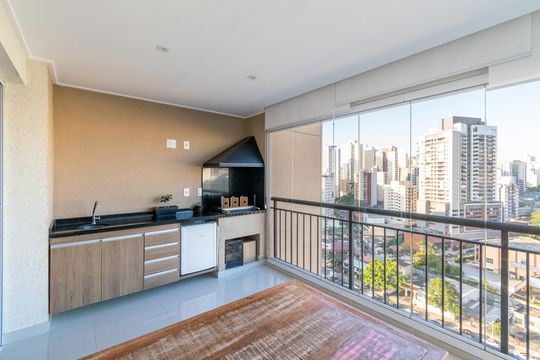 Varanda de apartamento à venda com 2 quartos, 72m² em Vila Santa Catarina, São Paulo