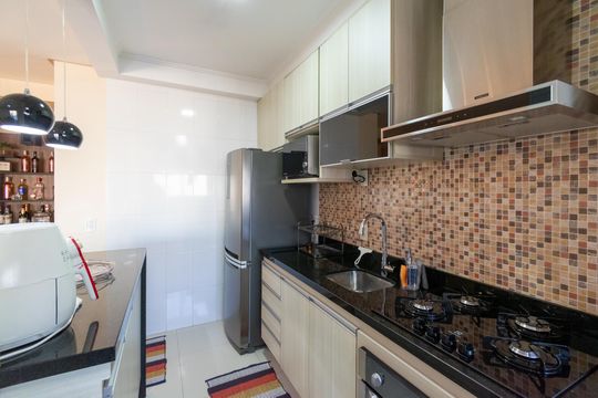 Cozinha de apartamento à venda com 2 quartos, 72m² em Vila Santa Catarina, São Paulo