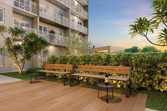 Área comum de apartamento para alugar com 1 quarto, 29m² em Planalto Paulista, São Paulo