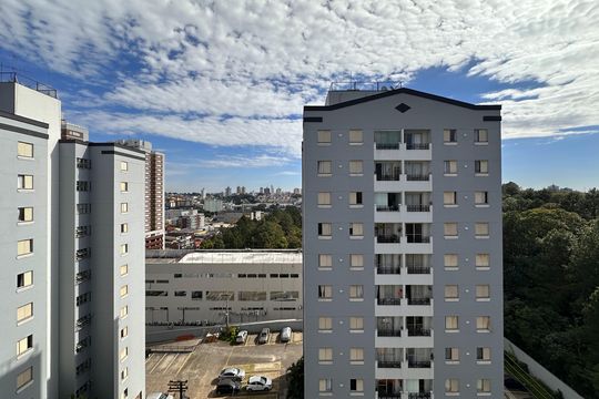 Vista da Sacada de apartamento à venda com 3 quartos, 67m² em Baeta Neves, São Bernardo do Campo