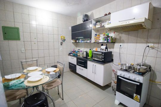 Cozinha de casa de condomínio à venda com 4 quartos, 312m² em Águas Claras, Brasília