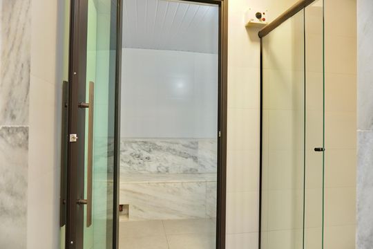 Área comum - Sauna de apartamento para alugar com 2 quartos, 141m² em Serra, Belo Horizonte