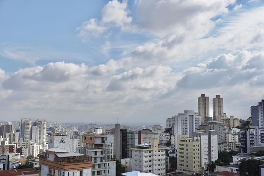Sala -Vista de apartamento para alugar com 2 quartos, 141m² em Serra, Belo Horizonte