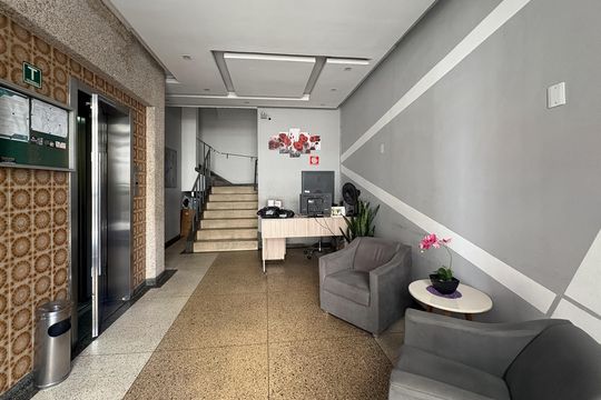 Hall social de apartamento à venda com 1 quarto, 64m² em Liberdade, São Paulo