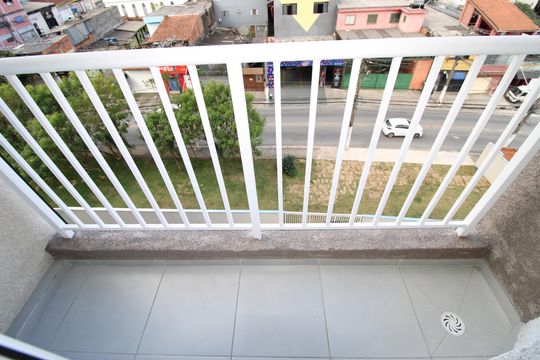 Sacada de apartamento para alugar com 1 quarto, 26m² em Parada Xv de Novembro, São Paulo