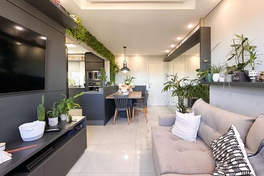 Sala de apartamento à venda com 2 quartos, 60m² em Independência, São Bernardo do Campo
