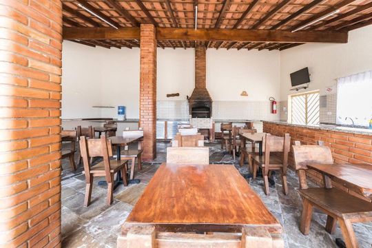 Área comum - Churrasqueira de apartamento à venda com 2 quartos, 60m² em Independência, São Bernardo do Campo