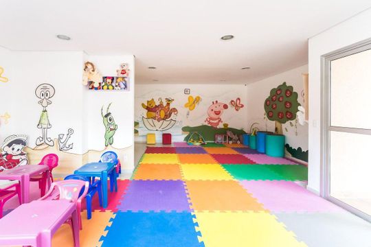 Área comum - Brinquedoteca  de apartamento à venda com 2 quartos, 60m² em Independência, São Bernardo do Campo