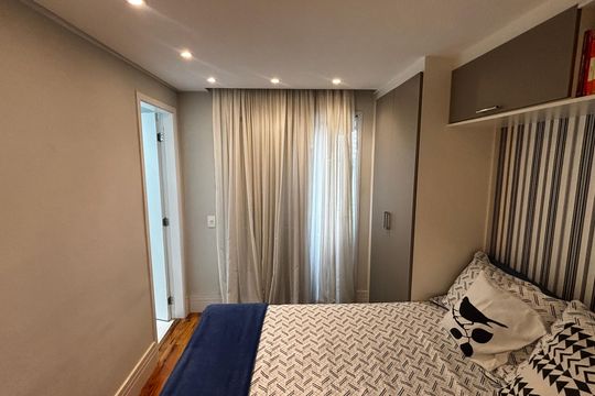 Suite 1 de apartamento à venda com 3 quartos, 114m² em Centro, Santo André