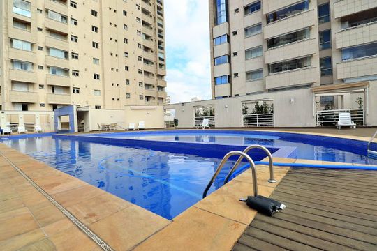 Piscina de apartamento à venda com 3 quartos, 114m² em Centro, Santo André