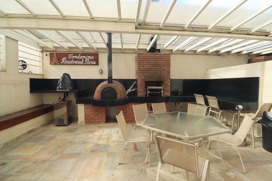 Churrasqueira de apartamento à venda com 3 quartos, 114m² em Centro, Santo André