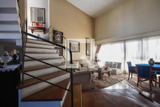 Sala de apartamento à venda com 4 quartos, 340m² em Paraisópolis, São Paulo