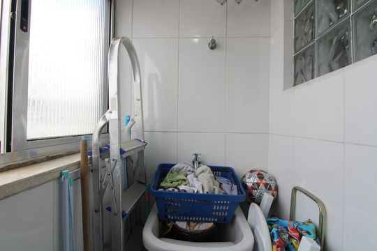 Área de Serviço de apartamento à venda com 2 quartos, 57m² em Vila Paranagua, São Paulo