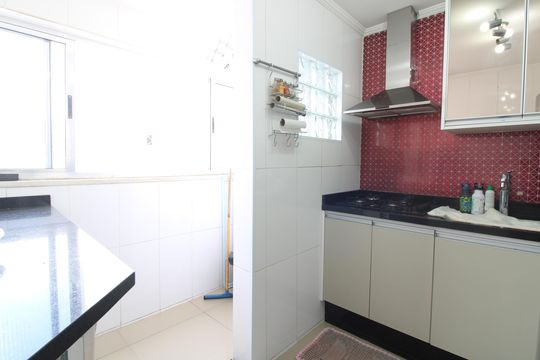 cozinha de apartamento à venda com 2 quartos, 57m² em Vila Paranagua, São Paulo