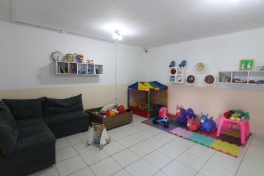 área comum - brinquedoteca de apartamento à venda com 2 quartos, 57m² em Vila Paranagua, São Paulo