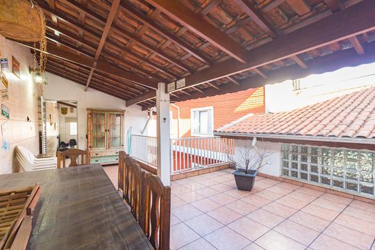 Espaço Gourmet de casa à venda com 3 quartos, 210m² em Água Rasa, São Paulo
