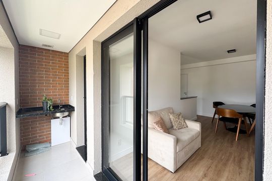 Sacada de apartamento à venda com 2 quartos, 52m² em Jardim do Mar, São Bernardo do Campo