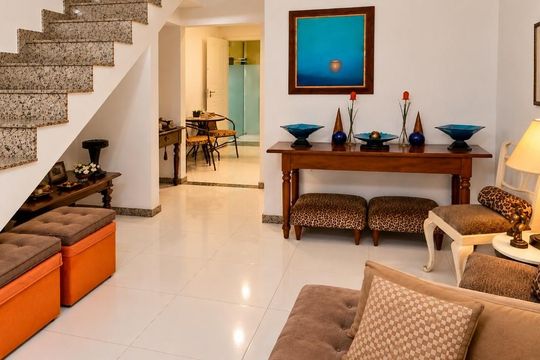 Sala de casa para alugar com 3 quartos, 98m² em Jardim Continental, Nova Iguaçu