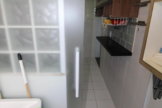 Área de Serviço de apartamento para alugar com 2 quartos, 60m² em Conjunto Residencial Flamboyant, São José dos Campos