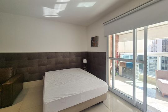 Suíte  de kitnet/studio para alugar com 1 quarto, 37m² em Itaim Bibi, São Paulo