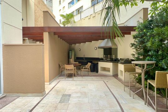 Área comum - Churrasqueira de apartamento à venda com 2 quartos, 151m² em Jardim Paulista, São Paulo