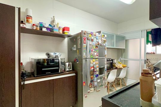 Cozinha de apartamento à venda com 2 quartos, 151m² em Jardim Paulista, São Paulo
