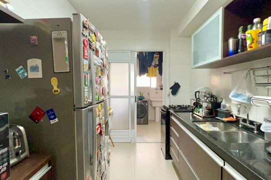 Cozinha de apartamento à venda com 2 quartos, 151m² em Jardim Paulista, São Paulo