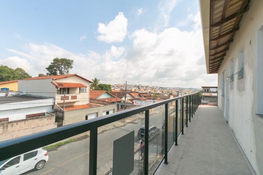 Varanda da Sala de apartamento à venda com 4 quartos, 140m² em Coqueiros, Belo Horizonte