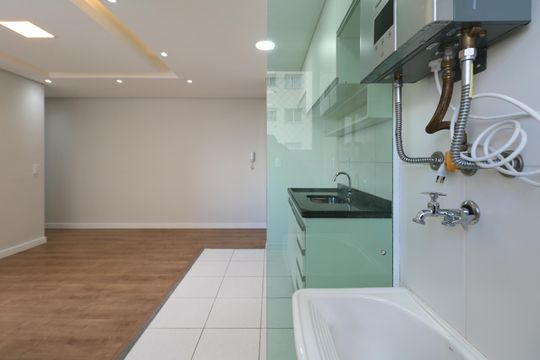 Área de Serviço de apartamento à venda com 2 quartos, 45m² em Campanário, Diadema