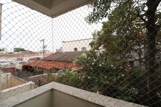 Sacada da Sala de apartamento para alugar com 2 quartos, 64m² em Santa Mônica, Uberlândia