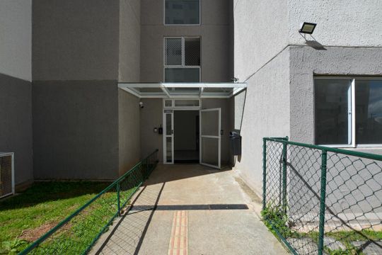 FACHADA DO BLOCO  de kitnet/studio para alugar com 2 quartos, 33m² em Jardim Gilda Maria, São Paulo