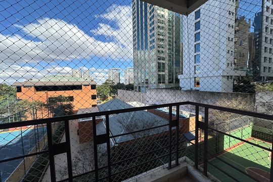 Varanda da Sala de apartamento para alugar com 3 quartos, 75m² em Alphaville Industrial, Barueri