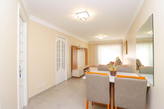 Sala de apartamento à venda com 1 quarto, 55m² em Vila Andrade, São Paulo