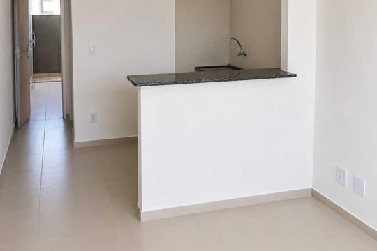 Sala de apartamento para alugar com 1 quarto, 35m² em Marapicu, Nova Iguaçu