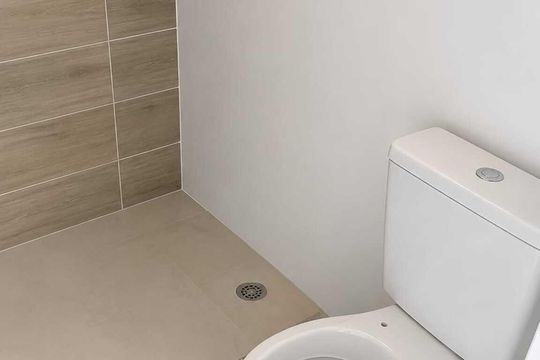 Banheiro de apartamento para alugar com 1 quarto, 35m² em Marapicu, Nova Iguaçu