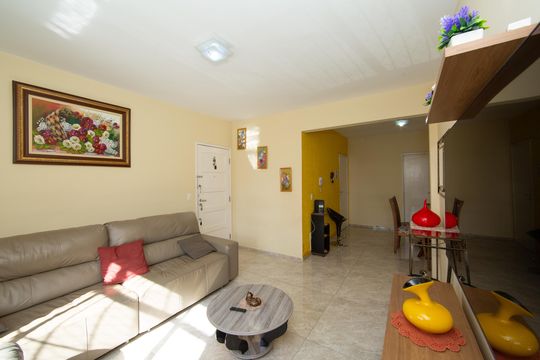 SALA de apartamento à venda com 3 quartos, 128m² em Nova Suíça, Belo Horizonte