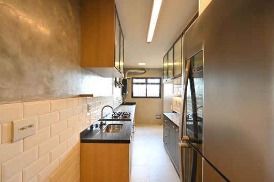 Cozinha de apartamento para alugar com 2 quartos, 78m² em Chácara Inglesa, São Paulo