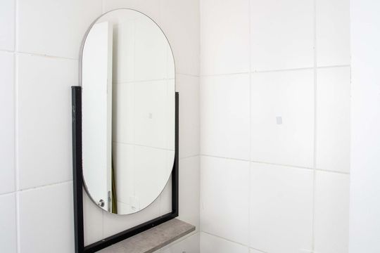 Banheiro da Suíte de apartamento à venda com 2 quartos, 48m² em Americanópolis, São Paulo