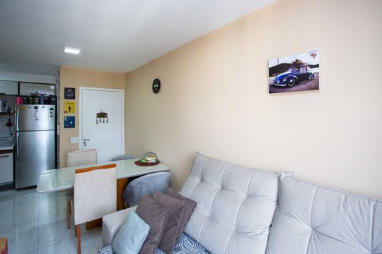 Sala de apartamento à venda com 2 quartos, 48m² em Americanópolis, São Paulo