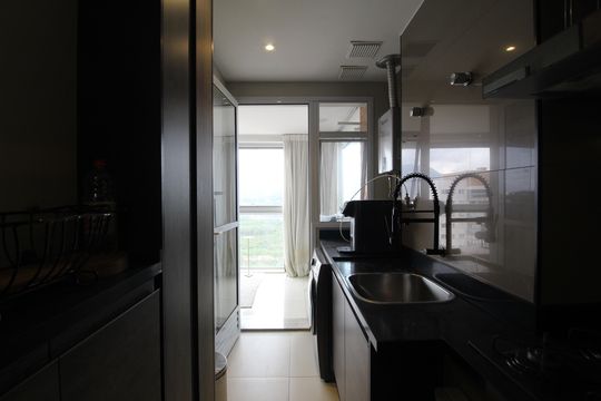 Área de Serviço de apartamento à venda com 2 quartos, 80m² em Barra Olímpica, Rio de Janeiro