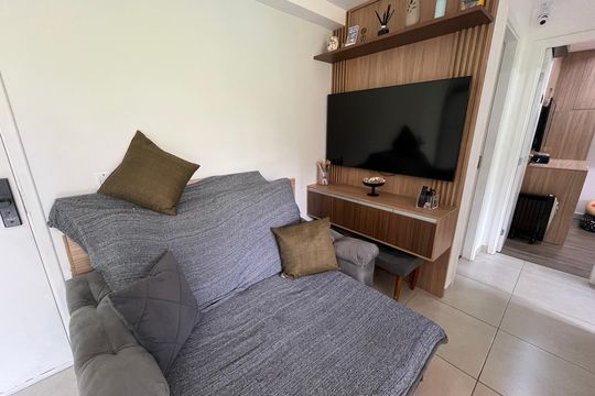 Sala de apartamento à venda com 2 quartos, 43m² em Jardim Ampliacao, São Paulo