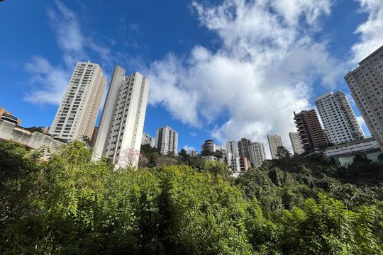 Vista da Sacada de apartamento à venda com 2 quartos, 43m² em Jardim Ampliacao, São Paulo