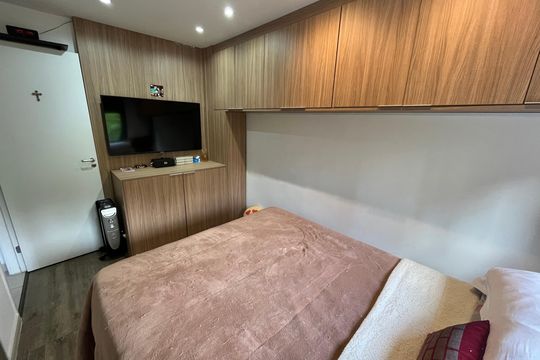 Quarto 1 de apartamento à venda com 2 quartos, 43m² em Jardim Ampliacao, São Paulo