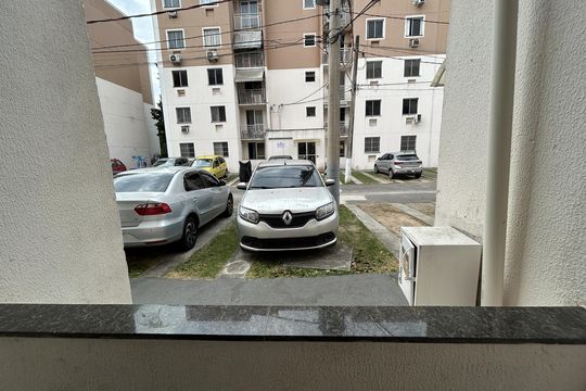Vista da Sala de apartamento para alugar com 2 quartos, 45m² em Pavuna, Nilópolis