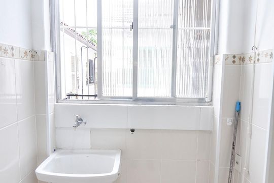 Área de Serviço de apartamento à venda com 1 quarto, 48m² em Grajaú, Rio de Janeiro