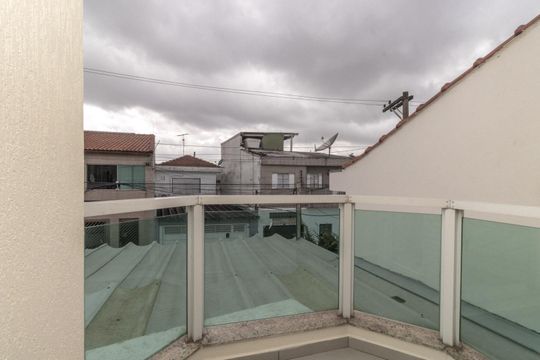 Varanda da Suíte de casa à venda com 3 quartos, 125m² em Jardim Vila Formosa, São Paulo