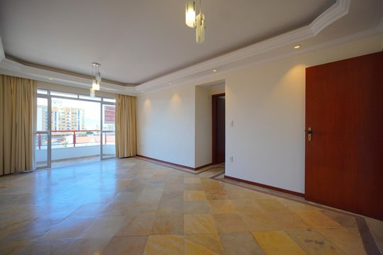 Sala de apartamento para alugar com 3 quartos, 124m² em Balneário, Florianópolis